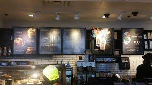 Starbucks Menu Boards In 2021 Cafe Interior Design Menu Board Design Starbucks Menu