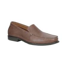 mens izod elson moccasin size 95 m dark tan pisa synthetic