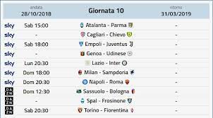 Il calendario partite e risultati della serie a, stagione 2019/2020, in modo rapido e veloce. Prossimo Turno Serie A Calendario Serie A Date Orari Anticipi Posticipi