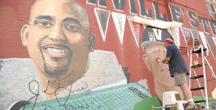 Corbin added to iconic coaches mural