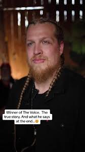 Winner of “The Voice” and his true story