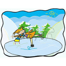 A Little Girl Ice Skating On A Pond In The Mountains Clipart Commercial Use Gif Jpg Clipart 152791 Graphics Factory Royalty free clipart illustration of two girls ice skating on a pond. mountains clipart commercial use gif