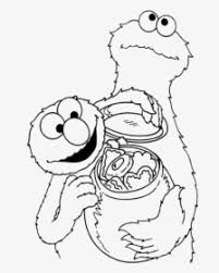 More 100 coloring pages from interesting coloring pages category. Cookie Monster Coloring Pages And Elmo Elmo Cookie Monster Coloring Hd Png Download Kindpng