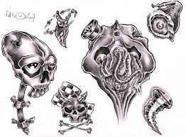 Des milliers de nouvelles images de grande qualité ajoutées chaque jour. Skulls Sketches By Demoniak Evil On Deviantart