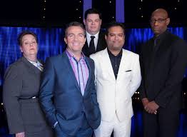 Uk personality mark labbett is 51 years old. The Chase Bradley Walsh With Mark Labbeth Shaun Wallace Paul Sinha Anne Hergerty Shaun Wallace British Sitcoms Tv On The Radio