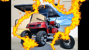 Custom carts ensure that whenever you put a load on them, the weight is distributed evenly to all. Matt S Custom Golf Carts Youtube