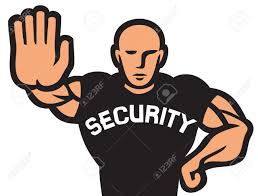 Service national société privée recrute en urgence des agents de sécurité habitants. L Homme De La Securite De La Garde De Securite Boite De Nuit Discotheque Videur Clip Art Libres De Droits Vecteurs Et Illustration Image 46728341