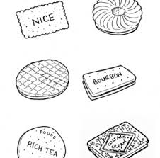 Bourbon Biscuit Drawing Google Search