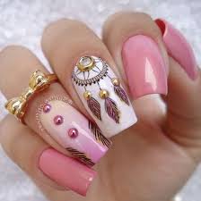 Ver más ideas sobre uñas atrapasueños, disenos de unas, diseños de uñas. 72 Disenos De Unas Decoradas Con Atrapasuenos Informacion Imagenes