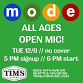 Mode Music December All Ages Open Mic! event image