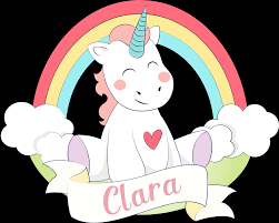 View full size einhorn steckbriefe clipart and download. Personalisierbarer Regenbogen Einhorn Wand Aufkleber Tenstickers