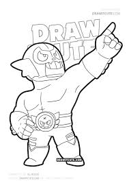 How To Draw El Rudo Primo Brawl Stars Draw It Cute Fanart Brawlstarsfunny Brawlstars2019 Brawl Boyama Kitaplari Boyama Sayfalari Sevimli Anime Ciftleri