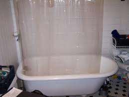Check spelling or type a new query. Cast Iron Clawfoot Tub To Shower Conversion Retro Black White Tile Design Custom Walk In Glass Shower Enclosure Cleveland Columbus Cincinnati Ohio