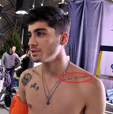 And why did you get that? Zayn Malik S 46 Tattoos Their Meanings Body Art Guru
