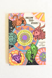 Follow The Stars The Astrology Book That Tells It Like It Etsy Astrology Books Vintage Cartoon Book Humor
