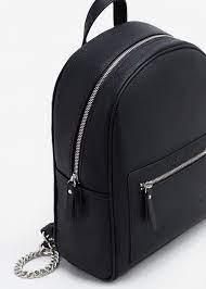 Zip Pebbled Backpack Woman Mango Czech Republic Canta Canta Vitrini Canta Tasarimi