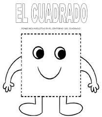 Cuadrado para colorear e imprimir. Pin En Educator