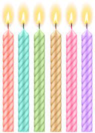 Birthday Candles Set Png Clip Art Image Birthday Candle Clipart Birthday Candles Birthday Candle Template