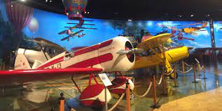 Flying Through Aviation History At Air Zoo In Kalamazoo Kalamazoo Air Zoo Indoor Amusement Parks Michigan Travel Destinations