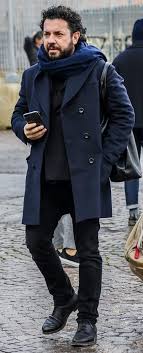 John lewis & partners the kilo peacoat, navy. Fall Outfit Inspiration With A Navy Pea Coat Black Denim Navy Scarf Black Leather Bag Black Shoes Navy Blaze Mens Scarf Fashion Mens Outfits Peacoat Outfit Men