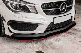 Mercedes Benz Cla Carbon Front Lip W117 Cla 45 1 Benz Car Accessories Mercedes