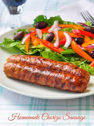Easy Homemade Chorizo Sausage Lower Salt No Added Preservatives Recipe Homemade Sausage Recipes Homemade Chorizo Sausage
