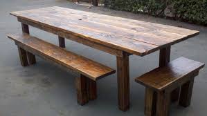 Farmhouse dining table, reclaimed wood parsons kitchen table. Reclaimed Wood Dining Table Not Really A Fan Of The Bench Seating Would Maybe Swap Ou Wood Dining Table Rustic Reclaimed Wood Dining Table Outdoor Wood Table