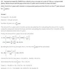 Ncert Solutions For Class 8 Maths Chapter 8 Comparing Quantities Ex 8 3 Class 8 Math Solutions