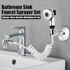 As the #1 faucet brand in north america, moen offers a diverse selection of thoughtfully designed kitchen and bath faucets, showerheads, accessories, bath safety products, garbage disposals and kitchen sinks for residential and commercial applications each delivering the best possible combination of meaningful innovation, useful features, and. Bathroom Sink Faucet Sprayer Water Tap Extension Nozzle Adjustable Shower Set Faucet Extenders Aliexpress