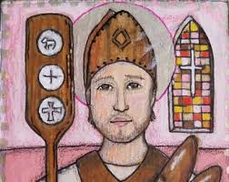 Saint Gertrude of Nivelles Icon