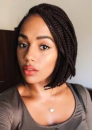 Browse hollywood's best braided hairstyles. 23 Short Box Braid Hairstyles Perfect For Warm Weather Stayglam