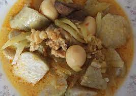 Ini Dia Resep Lontong Kari Ayam Ekonomis Untuk Jualan