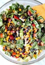 Black Bean Taco Salad With Lime Vinaigrette Black Bean Taco Salad Recipe Appitizers Black Bean Taco Salad Recipe Salad Recipes Salad