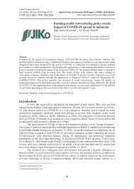 Inventory merupakan komponen dari balance sheet, yaitu merupakan bagian dari current asset. Pdf Banking Credit Restructuring Policy Amid Covid 19 Pandemic In Indonesia