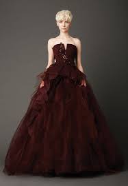 Backless Chocolate Tulle Ball Gown Wedding Dresses Bridal Dress Us Uk 2 4 6 8 10 12 14 16 Burgundy Wedding Dress Wedding Dresses Vera Wang Colored Wedding Dresses