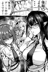 sensei, doodle sensei, aru, rin, aoi, and 5 more (blue archive) drawn by  jazz_(fukukan) | Danbooru