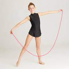 In the international sports federations. Rhythmic Gymnastics Rg Rope 3 Metres Coral Decathlon
