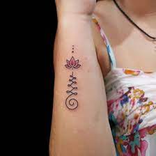 Change The Lotus To A Heart Sternum Tattoo Idea Unalome Tattoo Tattoos For Daughters Tattoos