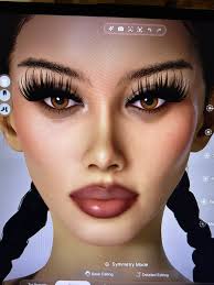 This girl and her lashes . She looks like a stuffie lol