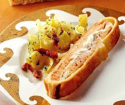 Zitronen Lachs Im Blatterteig Rezept Lachs Im Blatterteig Filet Im Teig Lachs Rezept