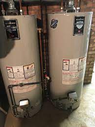 ■vitraglas® lining—bradford white water heater tanks are protected from the corrosive effects of ■brass drain valve. Rg250t6n Bradford White Rg250t6n 50 Gallon 40 000 Btu Defender Safety System High Efficiency Residential Atmospheric Water Heater Natural Gas