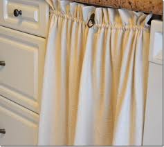 Fabric Cupboard Doors Door Curtains Diy Budget Friendly Kitchen Remodel Diy Cupboards