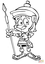 Make a coloring book with knight roman soldier for one click. Easy Draw Soldier Drawings Easy Novocom Top