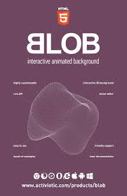 Blob Is Animated Interactive And Highly Customizable 3d Background Visual Editor Included Supports Morphing And O Animation Background Interactive Animation