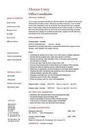 Our library includes a vast array of professionally designed templates. Office Coordinator Resume Example Sample Administration Areas Of Expertise Jobs Work Employer
