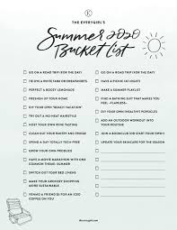 The Everygirl S 2020 Summer Bucket List In 2020 Summer Bucket Lists Summer Fun List Summer Bucket