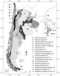 Argentine du nord 1:2 500 000. Map Of Southern South America Argentina Chile And Uruguay Comprised Download Scientific Diagram