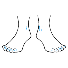 When drawing shoes from the front you're going to want to start with the top. How To Draw Feet Really Easy Drawing Tutorial