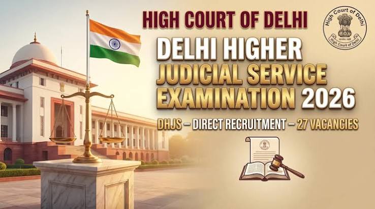 Delhi Higher Judicial Service Examination 2026 Notification Out, Apply Online for 27 Posts | 