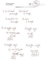 Precalculus worksheets and answer keys. Section 9 3 Homework Answer Key Precalculus Honors 9 3 Law Of Sines Name Date Homework Pg 347 1 2 5 7 13 15 18 21 22 Precalculus Honors 9 3 Law Of Course Hero
